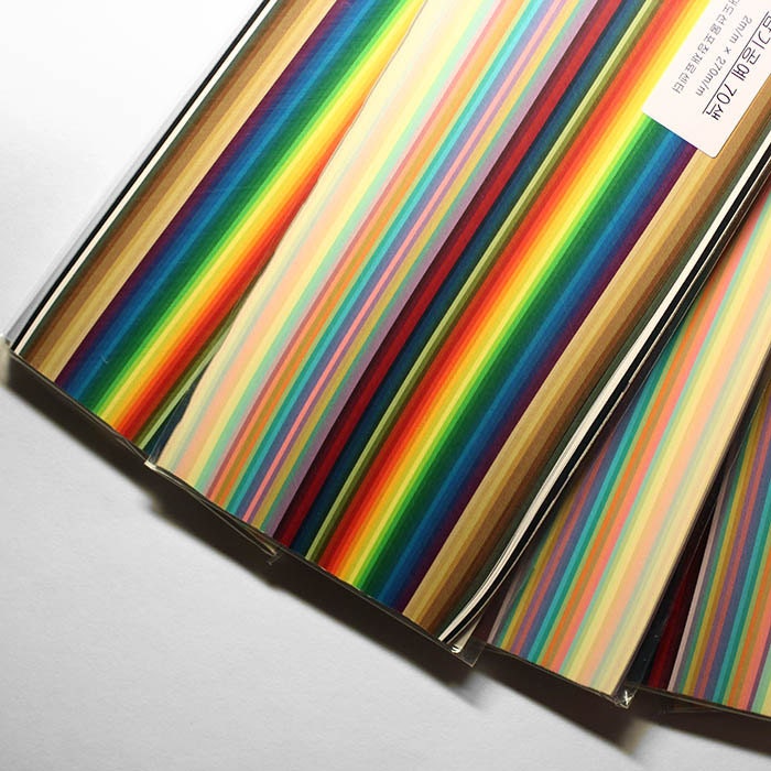 The set of paper strips for quilling. The width by