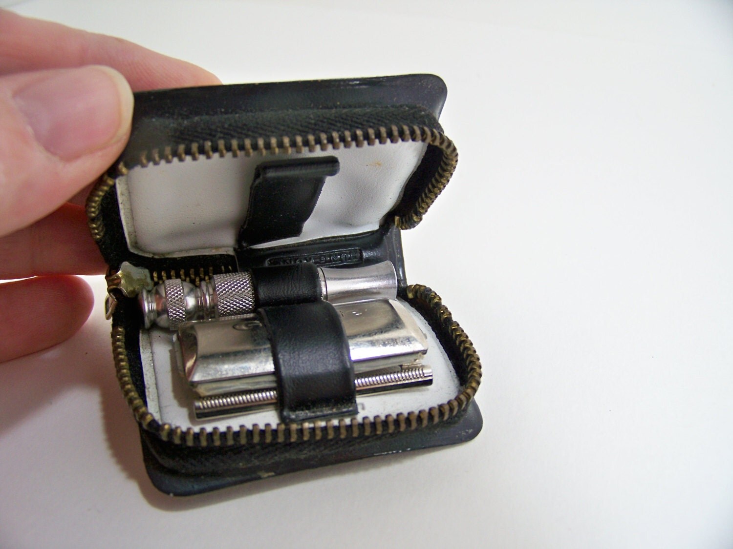 Vintage Gillette Travel Razor Small Razor by SmakBoutique on Etsy