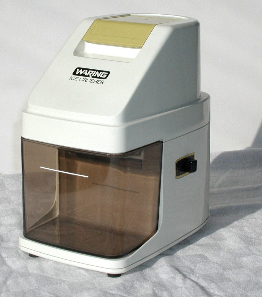 Waring Ice Crusher Vintage Electric Ice by SunsetSideVintage