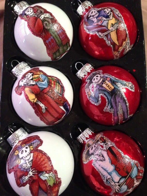 day of the dead christmas ornaments day of the dead christmas ornaments