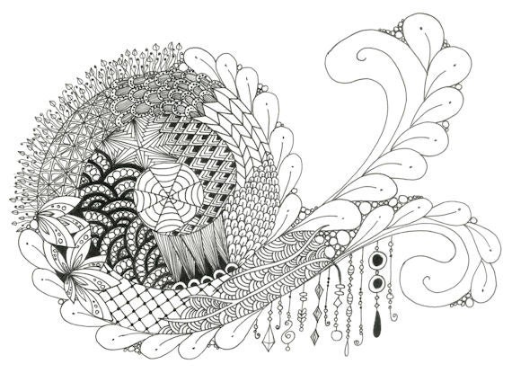 zendoodle coloring pages for adults - photo #7