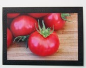 Homegrown Tomatoes Photo Greeting Card, Blank Notecard - CarolaBartz