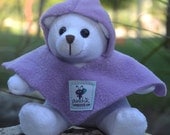 Tuli the bear with Punchik Handmade Mini Poncho - PUNCHIK