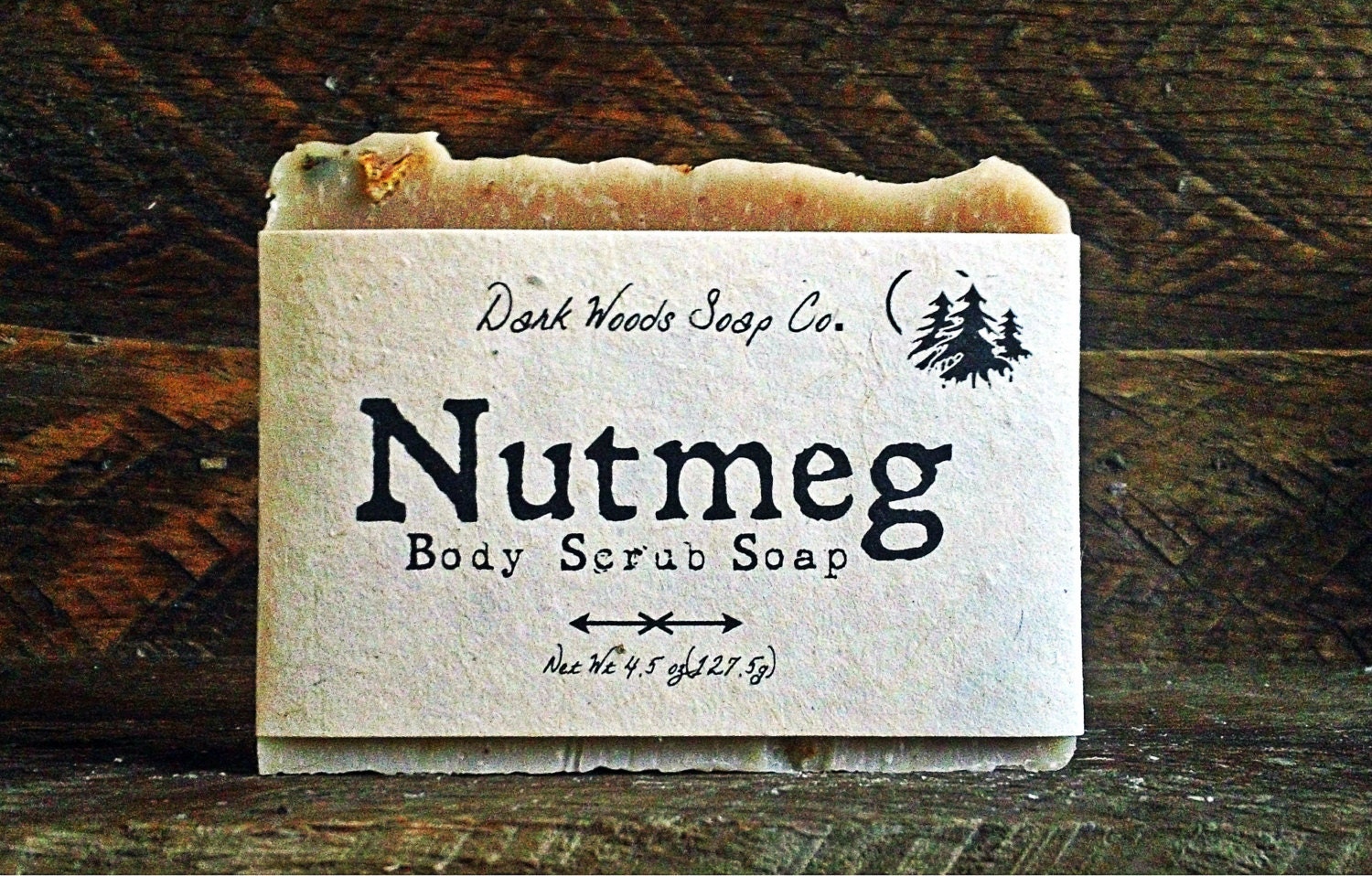 SALE Nutmeg Body Scrub Soap by on Etsy