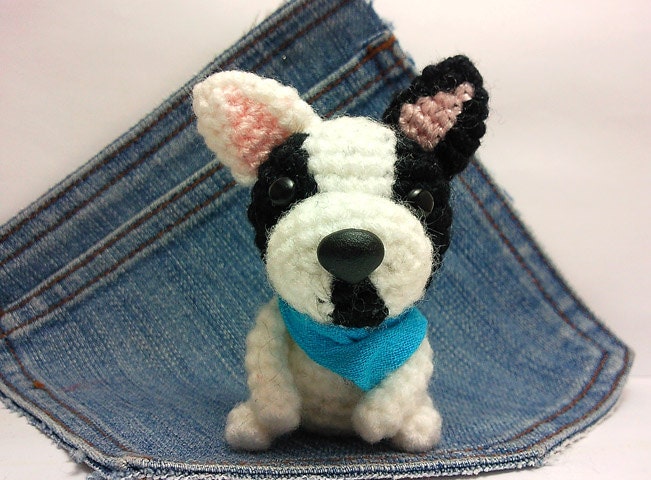 Amigurumi French Bulldogcrochet French Bulldog by Owlystore
