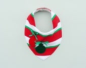 Baby Christmas Scarf Bib Bandana Dribble Drool Bib Bibs Absorbent Gift for baby, infant and toddler Red, Green, White - pupaforkids