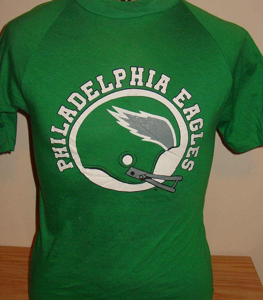 vintage 1980s Philadelphia Eagles football t by vintagerhino247