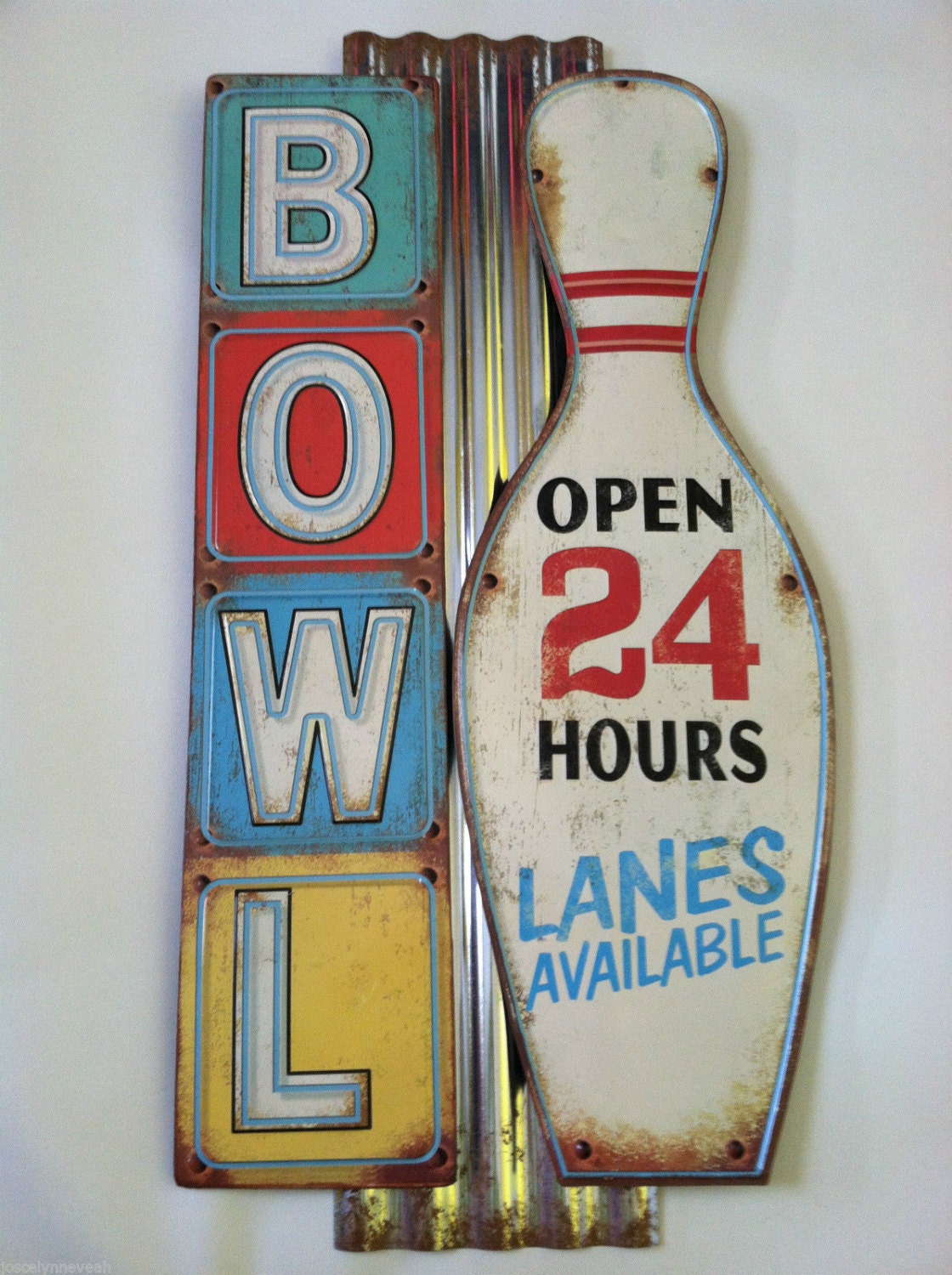 Vintage Bowling Signs 31