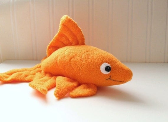 stuffed goldfish