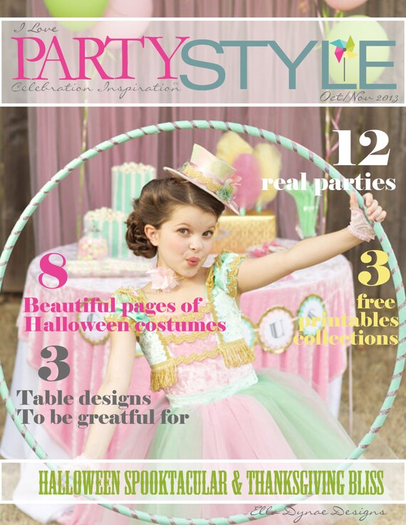 Oct/Nov Issue Of Party Style Magazine Print Edition Il_570xn