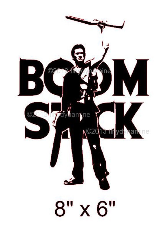 This is My Boomstick Vinyl Decal Sticker by tinydynamine on Etsy