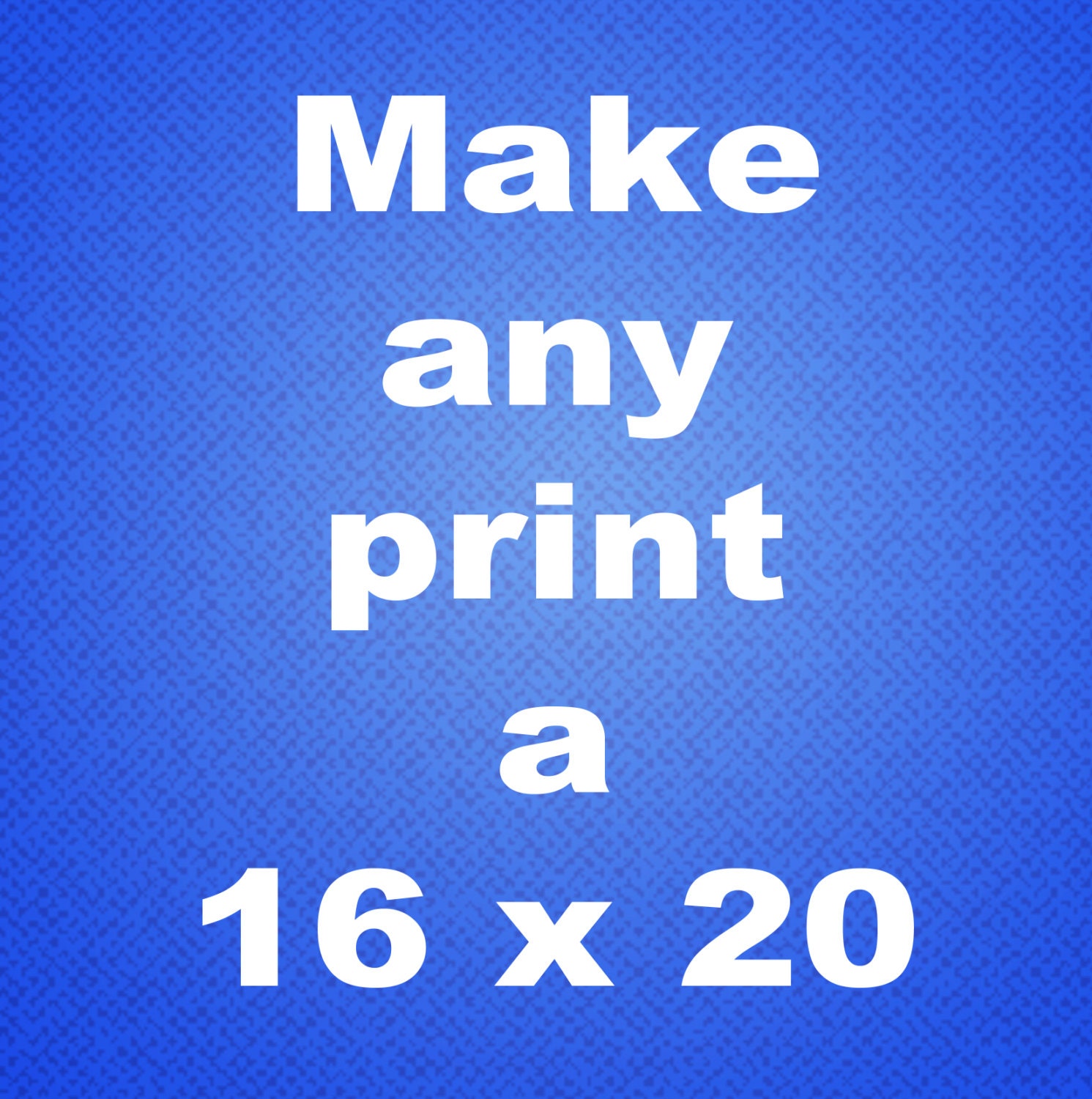 Items similar to 16 x 20 Any Print Poster, Custom Art Print, Digital