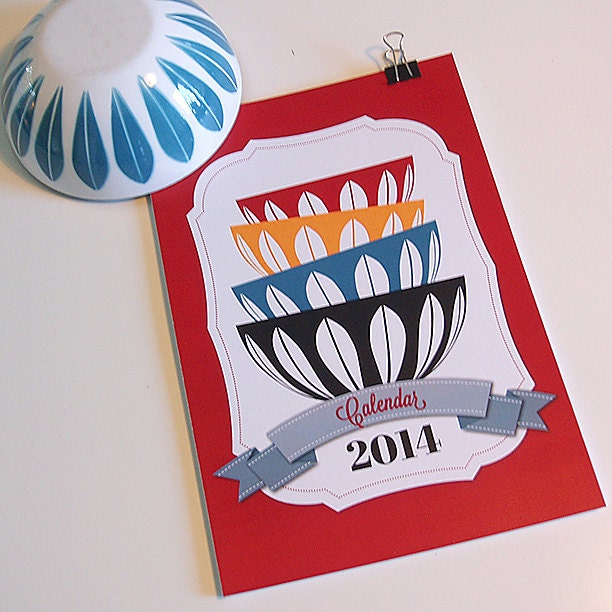 Cathrineholm calendario 2014 (tamaño A4)