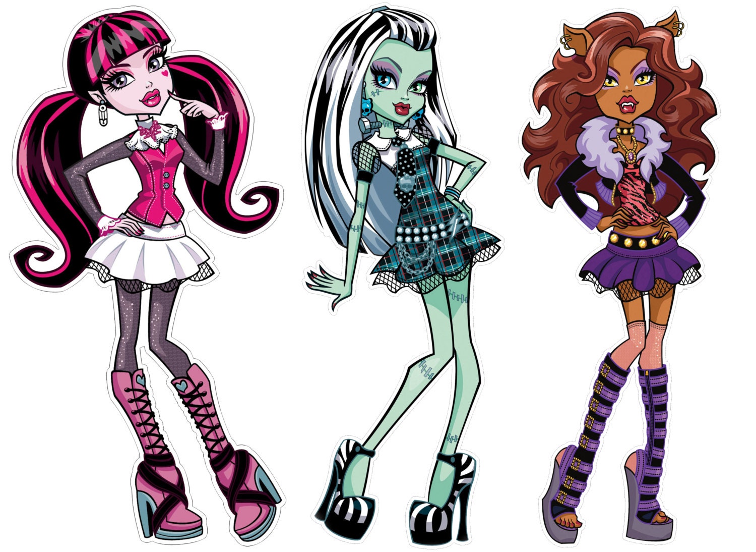 Monster High Decal On Etsy, A Global Handmade And Vintage Marketplace.