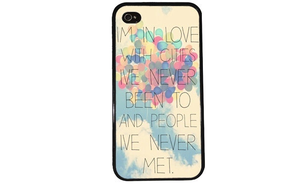 Popular items for quote iphone 4 case on Etsy