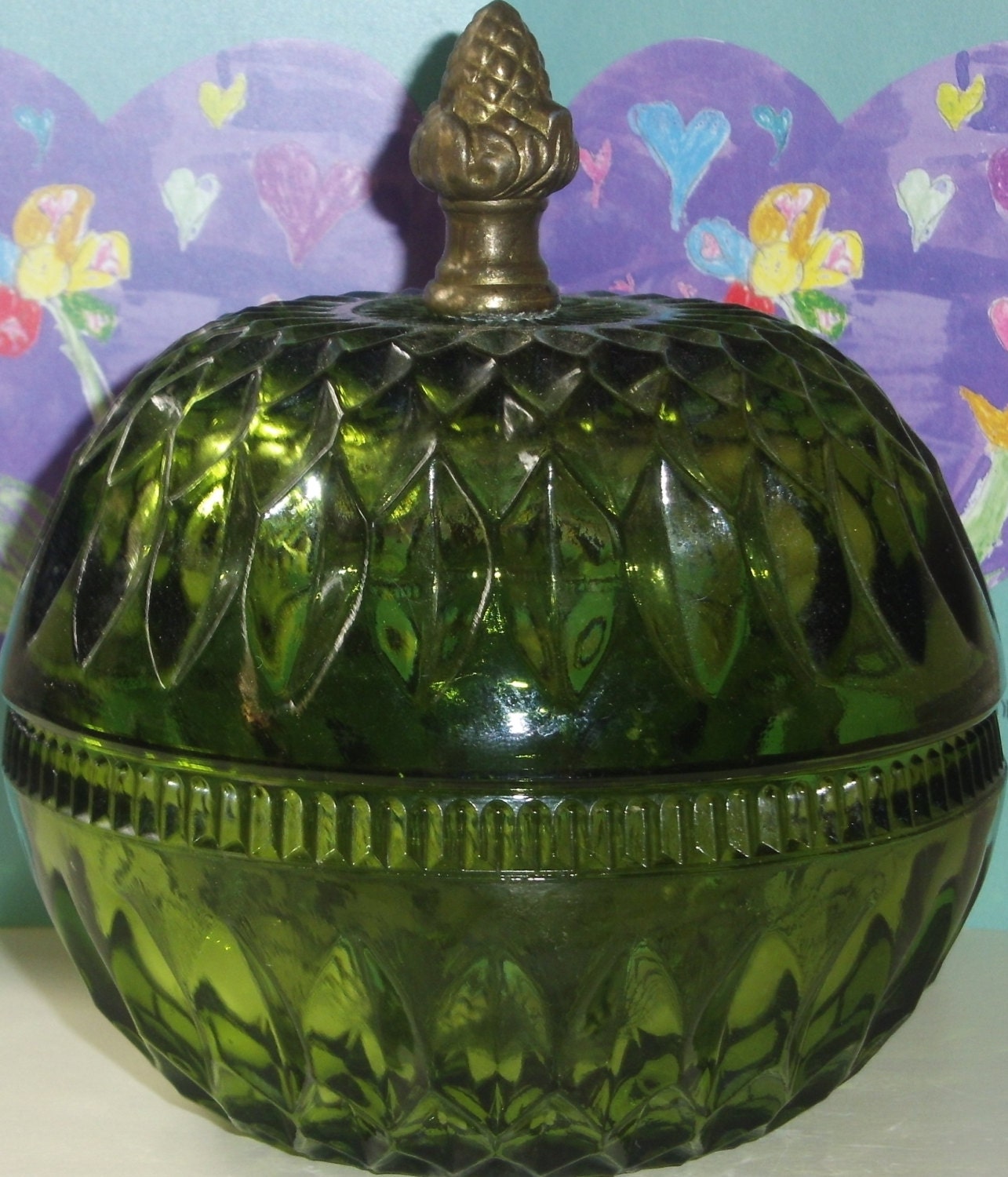 Popular items for green butter dish on Etsy