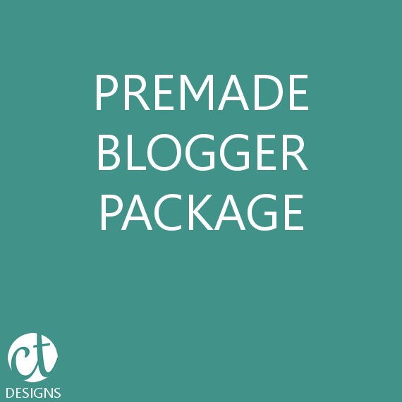 Premade Blogger Package Il_570xn