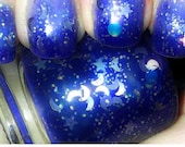 Color Changing Thermal Nail Polish - "STARRY NIGHT" - NEW - Temperature Changing - Custom Blended Polish/Lacquer - 0.5 oz Full Sized Bottle - BigTRanchSoap