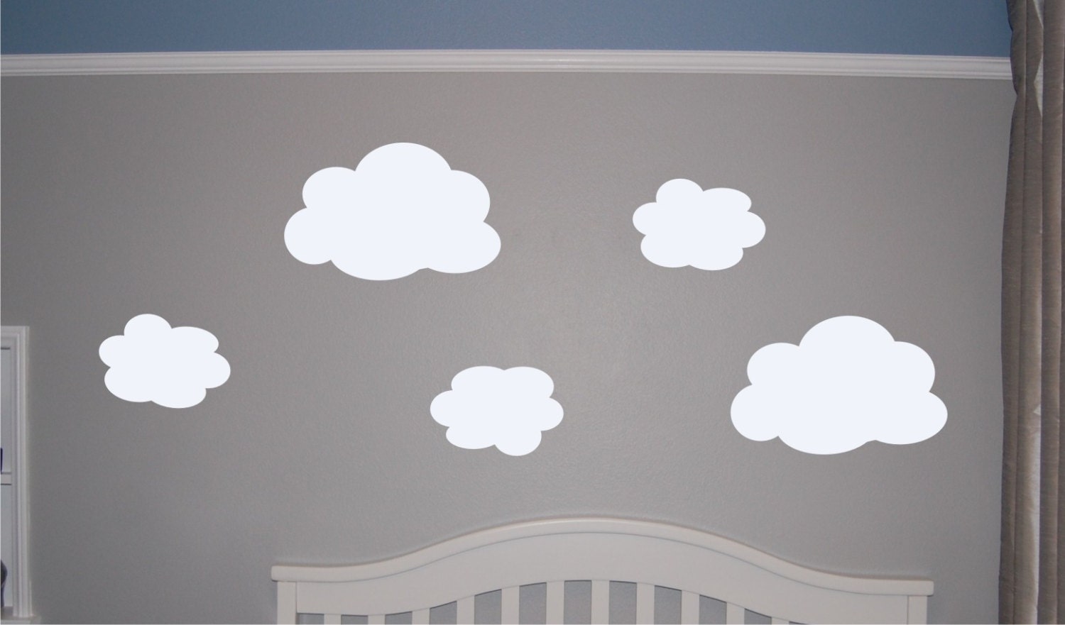 Sticker Nuage Nuage Blanc Stickers Muraux