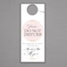 Qty Wedding Menu Napkin Wraps Customizable Affordable