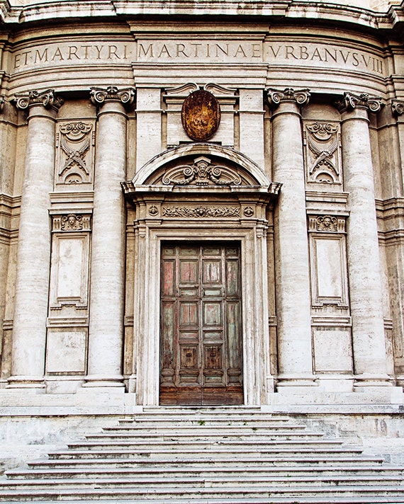 Rome Travel Photography, Italy Home Decor, Roma Fine Art Photograph, Roman Holiday, Rome Italy, Doors - Roman Doors (8x10) - MelanieAlexandra