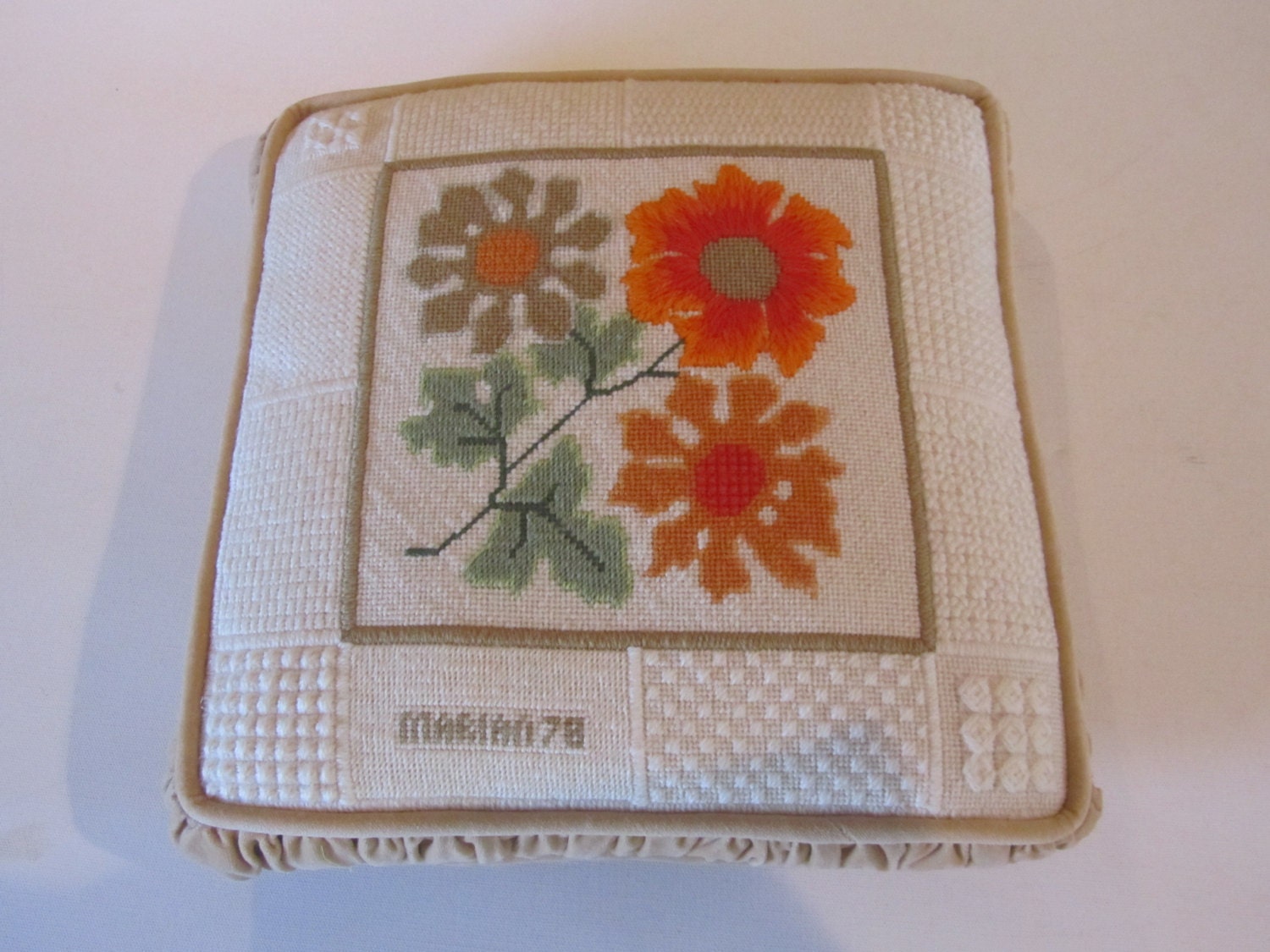 Popular items for needlepoint pillow on Etsy