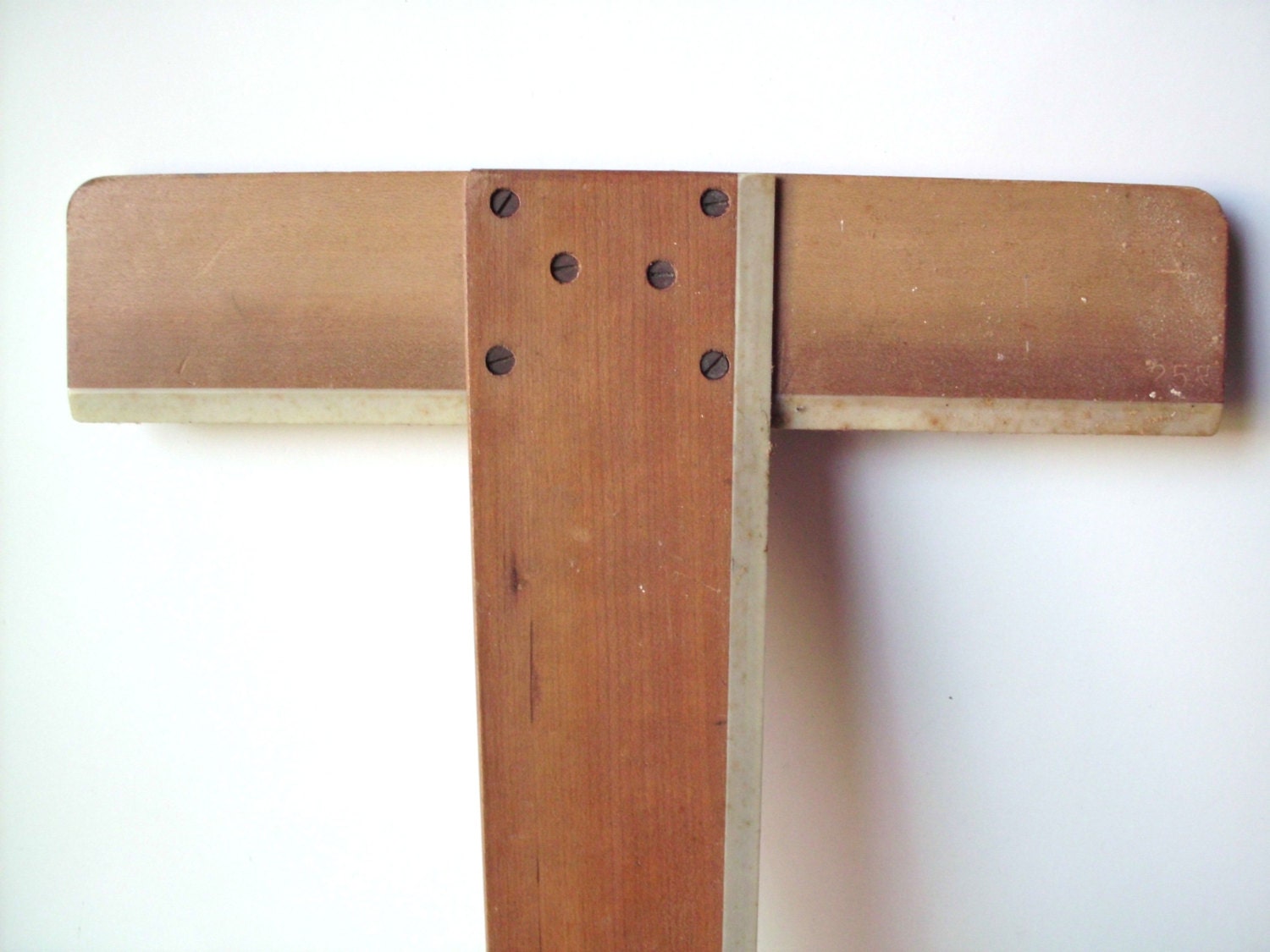 Vintage Wooden Drafting TSquare by PoorLittleRobin on Etsy