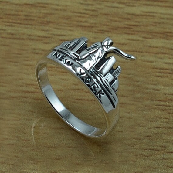 New York City 925 Sterling Silver Ring New York City 925 Sterling Silver Ring