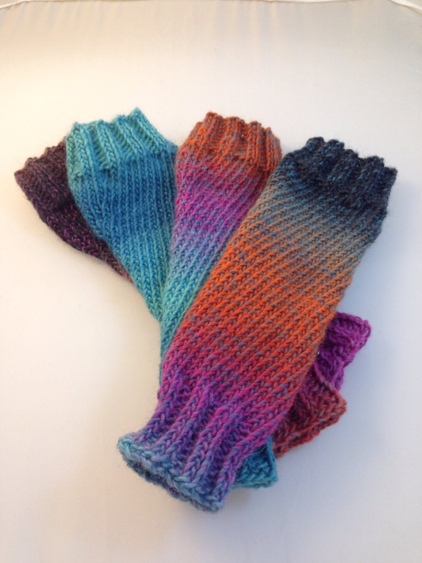 Knitted Dog Leg Warmers, set of 4 MEDIUM DOG