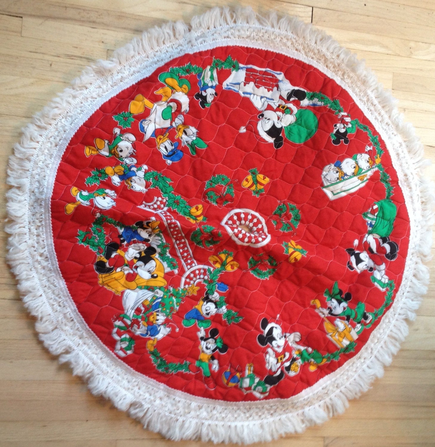 Mickey Mouse Christmas Tree Skirt 