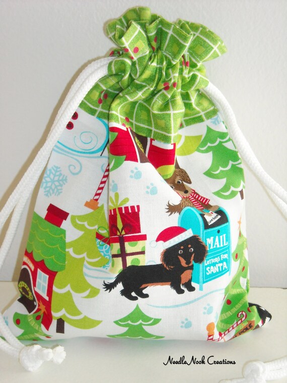 christmas cloth bags