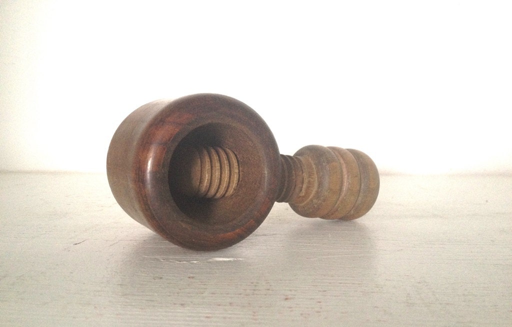 Vintage Wooden Nutcracker Folk Art Made in Italy by 2Renew