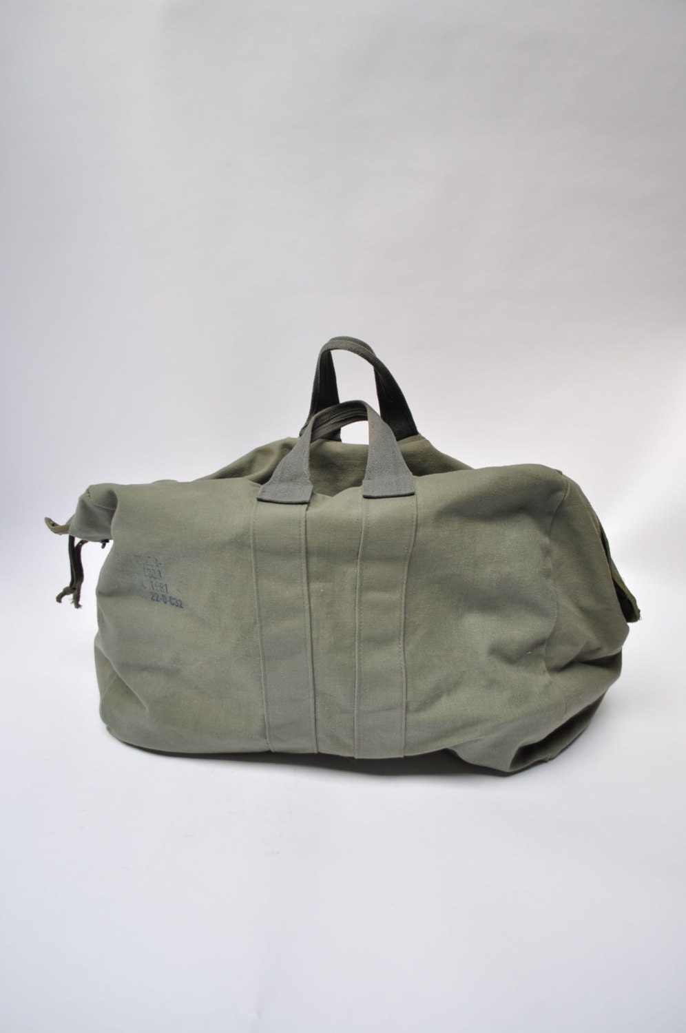 aviator kit bag duffle bag duffel bag canvas flight by andyhaul