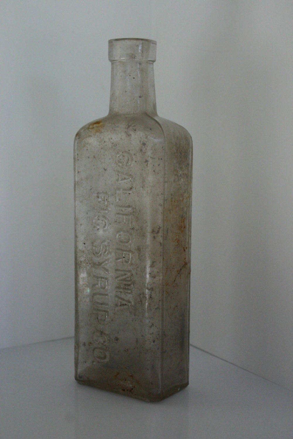 Items similar to Vintage California Fig Syrup Bottle on Etsy