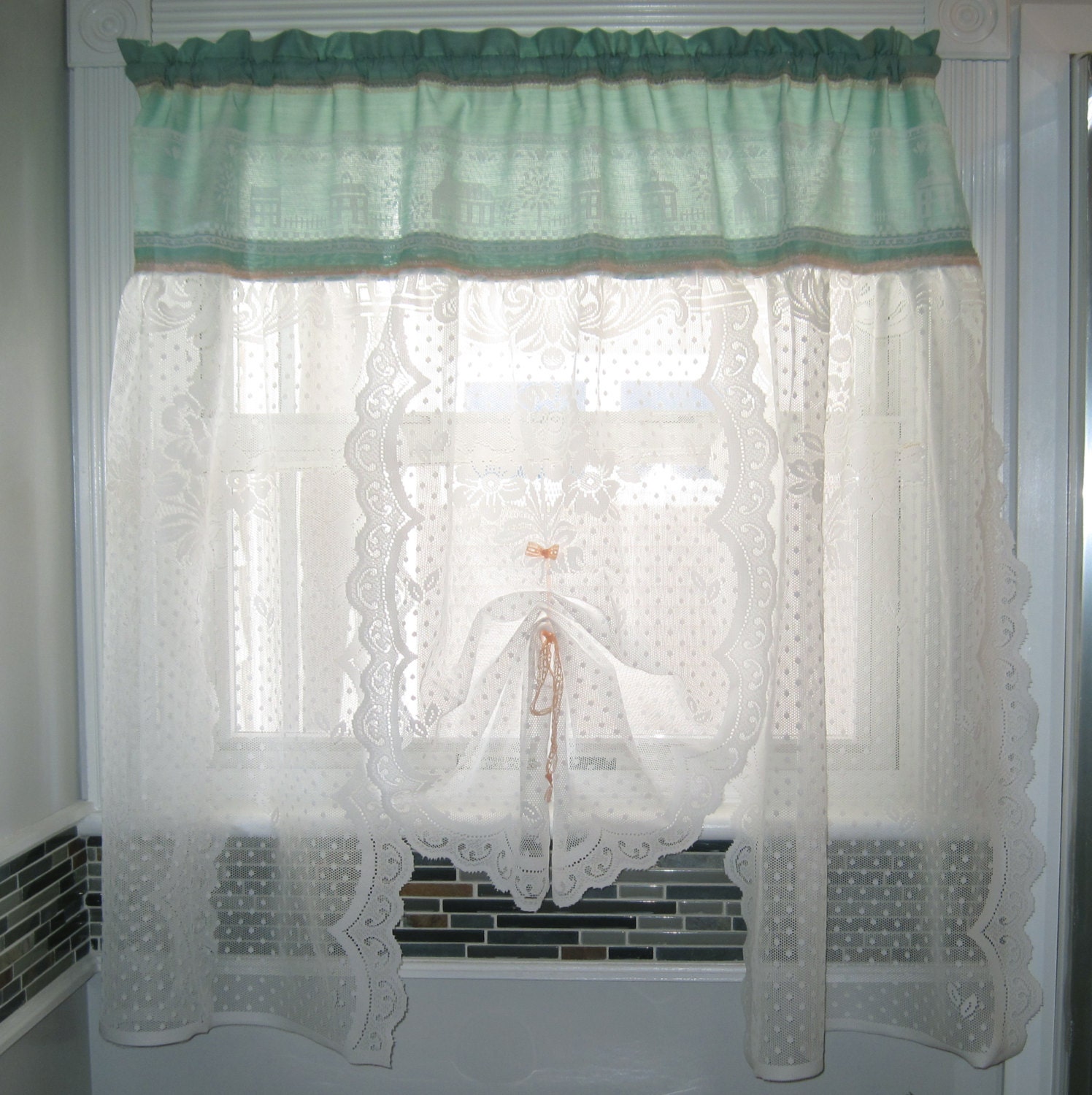 Idee per tenda bagno: tende per finestre piccole. l&#;ambiente ... Tende schabby