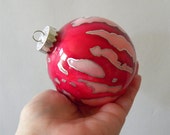 Christmas Ornament - Hand Painted Glass Ball