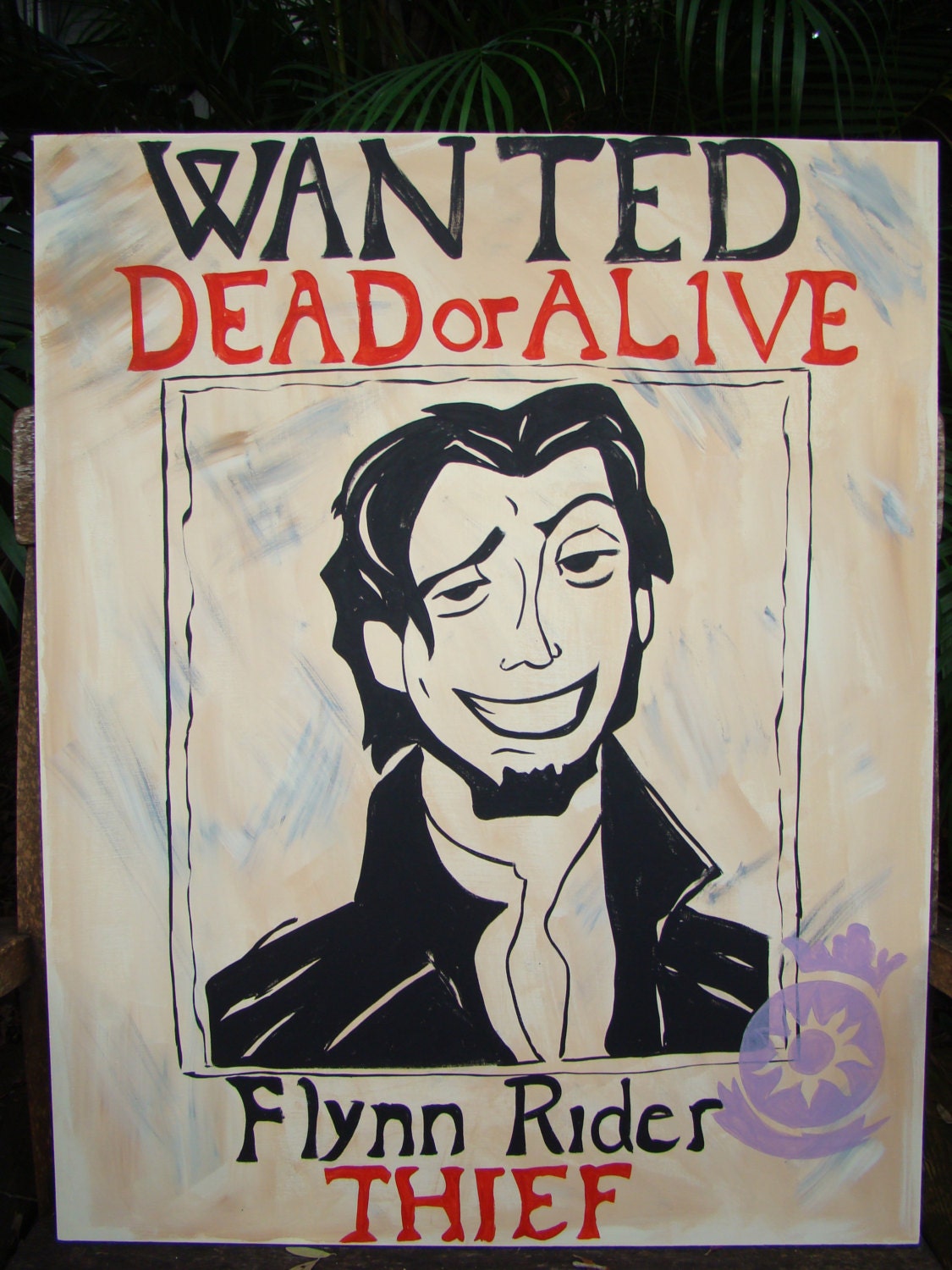 Flynn+Rider+Wanted+Poster Flynn Rider Wanted Poster - from Rapunzel's Tangled Party Decoration ...
