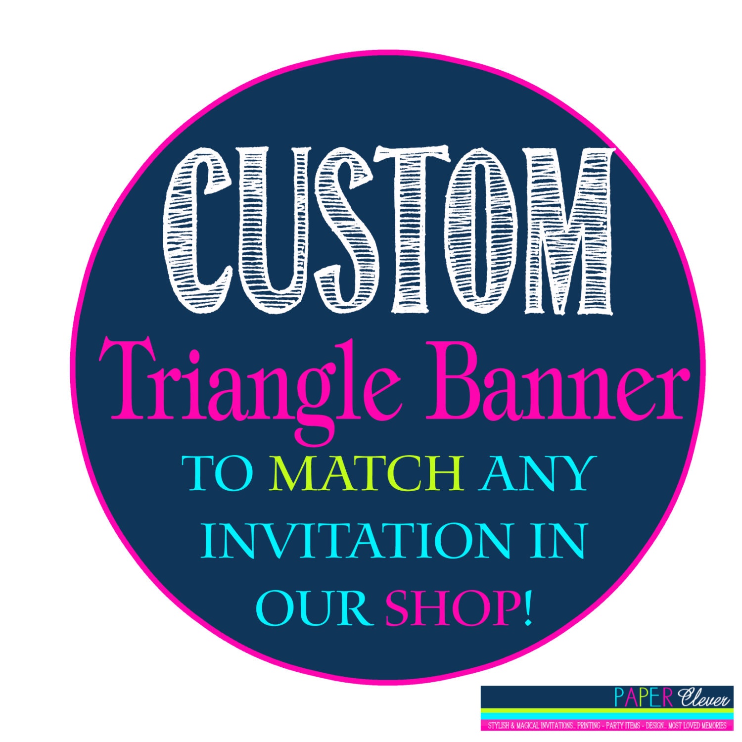 Banner- digital, printable #512 Il_570xn