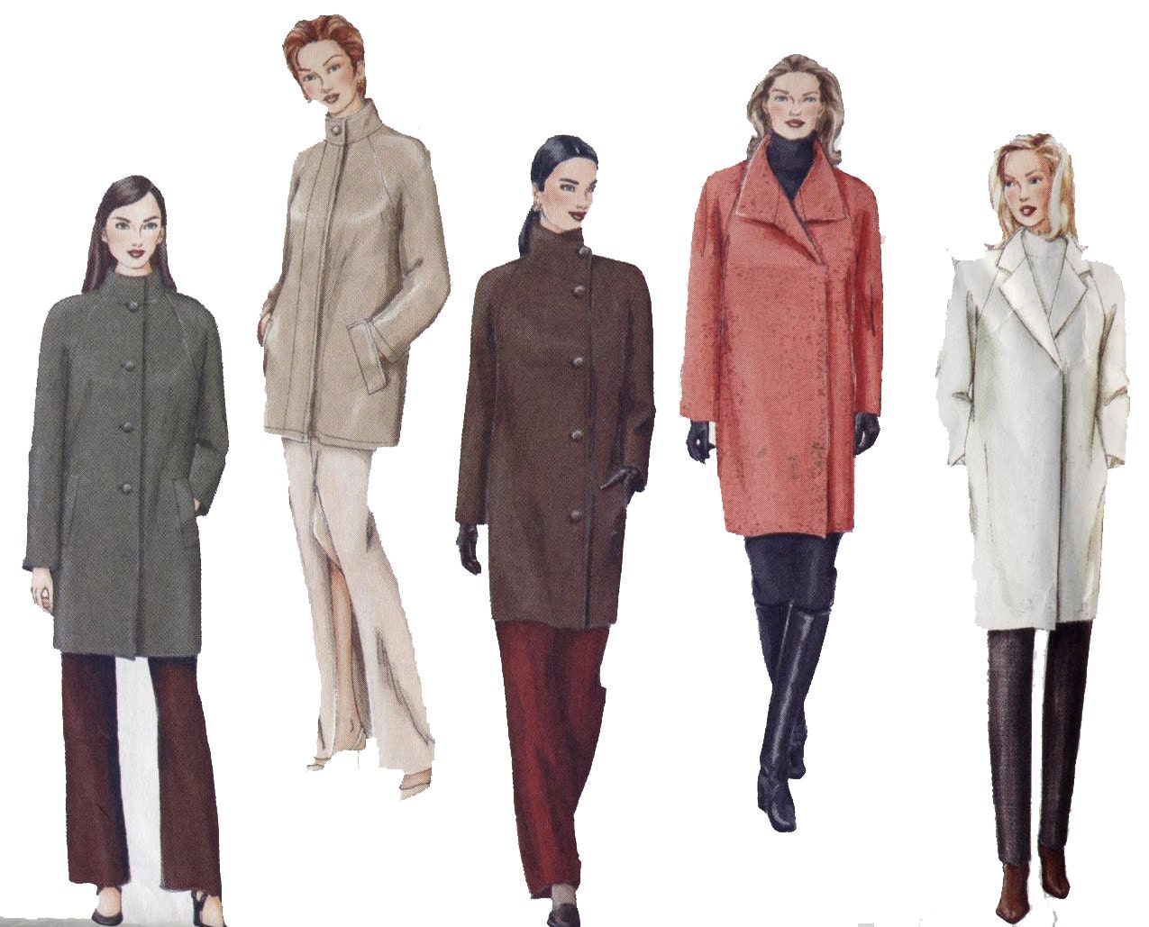 Vogue Pattern 2472 Basic Design Misses' Petite Coat