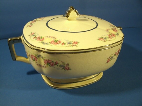 1940's Limoges China Co. Covered Serving by TheProfessorsAttic