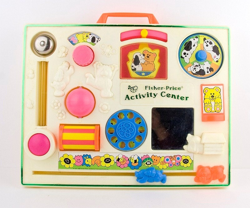 Vintage - Fisher Price Activity center - 1980s - baby toy