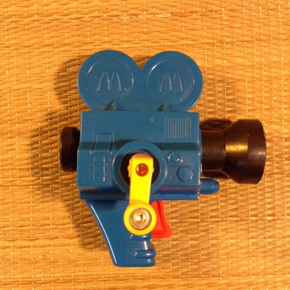 Novelty Toy Movie Camera McDonald's blue by KentuckyTrader