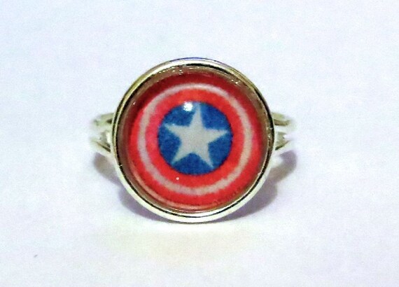 iron man and captain america rings