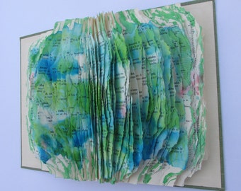 Altered Book Art Sculpture Rollers 5