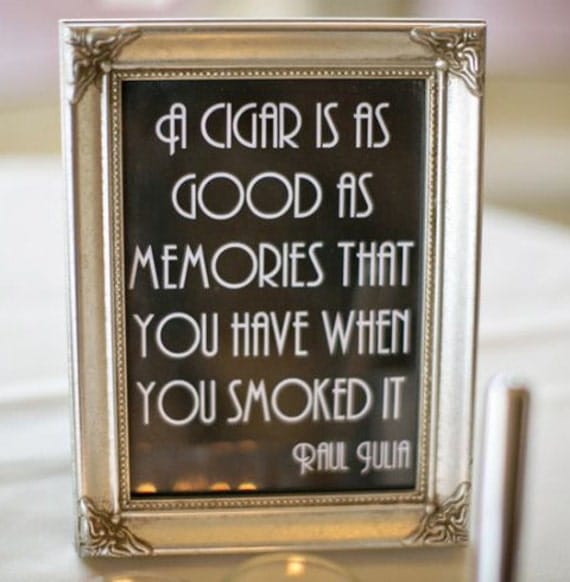 cigar bar sign printable quote instant gatsby reception roaring 20s birthday quotes smoking area typography whiskey