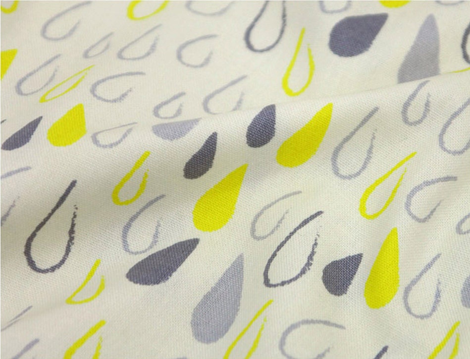 Oxford tela algodón gotas en 2 colores por la yarda