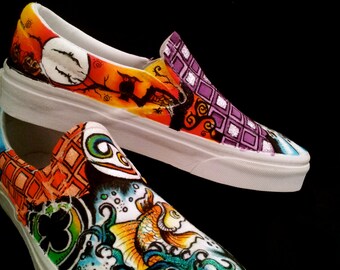 vans pug shoes popular items for painted vans shoes on etsy vans pug shoes popular items for painted vans shoes on etsy