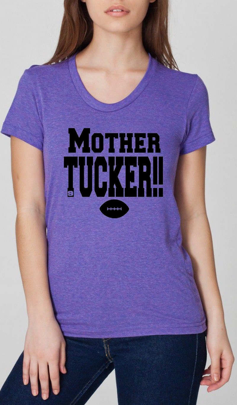 Justin Tucker Backer T-Shirt - Ash - Tshirtsedge