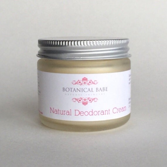 Natural Deodorant Cream Really WORKS Sweet by botanicalbabe