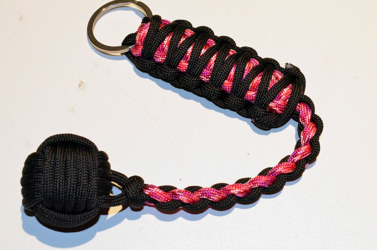 Monkey Fist Paracord Keychain Ball